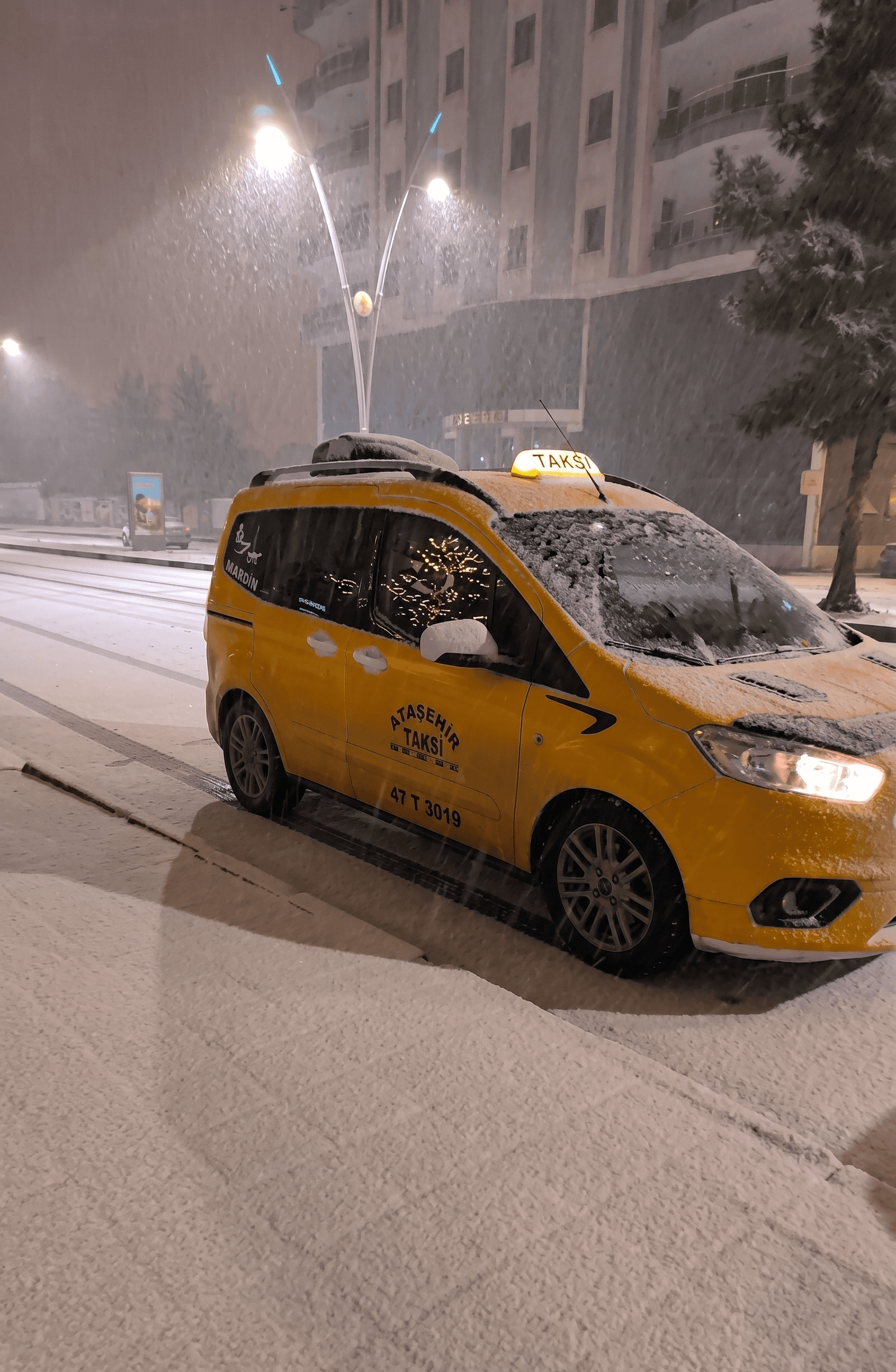 Midyat Karlı Hava Taksi Hizmeti